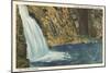 Linville Falls-null-Mounted Art Print