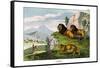 Lion, 1860-null-Framed Stretched Canvas