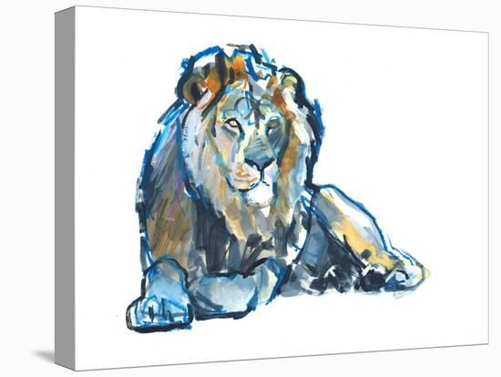 Lion, 2017-Mark Adlington-Stretched Canvas