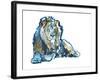 Lion, 2017-Mark Adlington-Framed Giclee Print