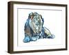 Lion, 2017-Mark Adlington-Framed Giclee Print