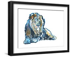 Lion, 2017-Mark Adlington-Framed Giclee Print