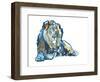 Lion, 2017-Mark Adlington-Framed Giclee Print