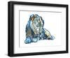 Lion, 2017-Mark Adlington-Framed Giclee Print