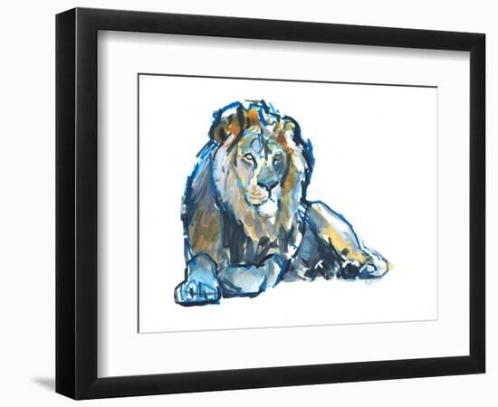 Lion, 2017-Mark Adlington-Framed Premium Giclee Print