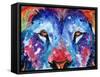 Lion Abstract-Sarah Stribbling-Framed Stretched Canvas