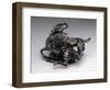 Lion Attacking Horse. C.1580/90 (Bronze)-Antonio Susini-Framed Premium Giclee Print