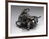 Lion Attacking Horse. C.1580/90 (Bronze)-Antonio Susini-Framed Giclee Print