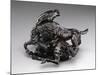 Lion Attacking Horse. C.1580/90 (Bronze)-Antonio Susini-Mounted Giclee Print