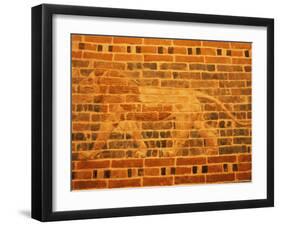 Lion, Babylon, Iraq, Middle East-Nico Tondini-Framed Photographic Print