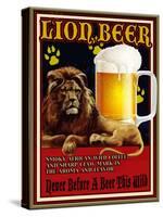 Lion Beer-Nomi Saki-Stretched Canvas