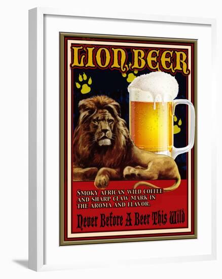 Lion Beer-Nomi Saki-Framed Giclee Print