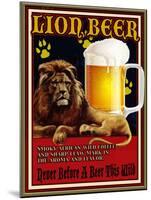 Lion Beer-Nomi Saki-Mounted Giclee Print