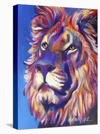 Lion - Cecil-Dawgart-Stretched Canvas