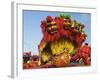 Lion Dance, Chinese New Year, Spring Festival, Beijing, China-Kober Christian-Framed Photographic Print