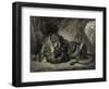 Lion de l'Atlas-Eugene Delacroix-Framed Giclee Print