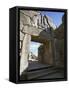 Lion Gate, Mycenae, Peloponnese, Greece, Europe-Oliviero Olivieri-Framed Stretched Canvas