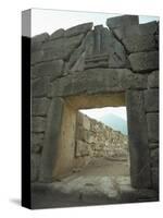 Lion Gate, Mycenae, Unesco World Heritage Site, Greece, Europe-Christina Gascoigne-Stretched Canvas