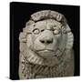 Lion Guard Door, Found Near the Temple of Inshushinak-null-Stretched Canvas