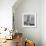 Lion Hanging on Ernest Hemingway's Wall-null-Framed Photographic Print displayed on a wall