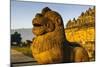 Lion Head in the Temple Complex of Borobodur, Java, Indonesia, Southeast Asia, Asia-Michael Runkel-Mounted Photographic Print