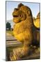 Lion Head in the Temple Complex of Borobodur, Java, Indonesia, Southeast Asia, Asia-Michael Runkel-Mounted Photographic Print