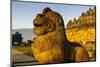 Lion Head in the Temple Complex of Borobodur, Java, Indonesia, Southeast Asia, Asia-Michael Runkel-Mounted Photographic Print