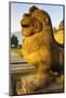 Lion Head in the Temple Complex of Borobodur, Java, Indonesia, Southeast Asia, Asia-Michael Runkel-Mounted Photographic Print