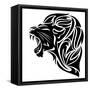 Lion Head-Cattallina-Framed Stretched Canvas