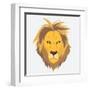 Lion Head-Rizal Masyhuri-Framed Art Print