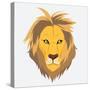 Lion Head-Rizal Masyhuri-Stretched Canvas