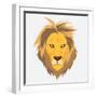 Lion Head-Rizal Masyhuri-Framed Art Print