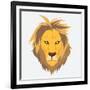 Lion Head-Rizal Masyhuri-Framed Art Print