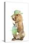 Lion-Headed Dwarf Rabbit-null-Stretched Canvas