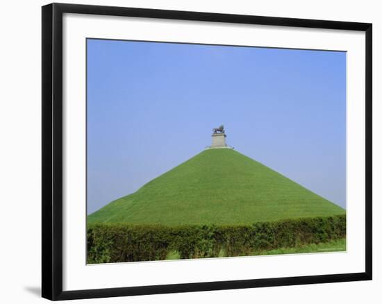 Lion Hill, Site of the Battle of Waterloo, Belgium-G Richardson-Framed Photographic Print