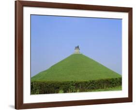 Lion Hill, Site of the Battle of Waterloo, Belgium-G Richardson-Framed Photographic Print