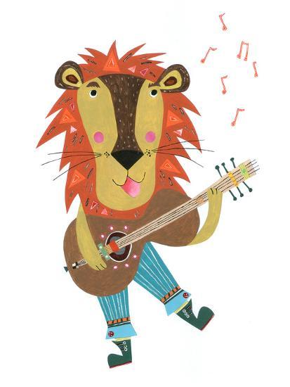 Lion & His Guitar' Prints - Liz and Kate Pope | AllPosters.com