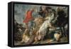 Lion Hunt, 1621-Peter Paul Rubens-Framed Stretched Canvas