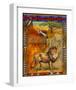 Lion I-Chris Vest-Framed Art Print