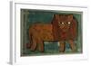 Lion II-Leslie Xuereb-Framed Giclee Print