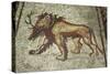 Lion, Insula Xxi, Building 2 Late 2Nd Century AD (Mosaic)-Roman-Stretched Canvas