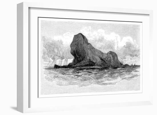 Lion Island, Australia, 1886-null-Framed Giclee Print