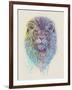 Lion King-Rachel Caldwell-Framed Art Print