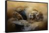 Lion Love 2-Jai Johnson-Framed Stretched Canvas