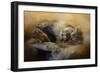 Lion Love 2-Jai Johnson-Framed Giclee Print