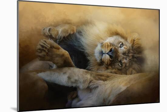 Lion Love 2-Jai Johnson-Mounted Giclee Print