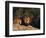 Lion Lying on Rocks-DLILLC-Framed Photographic Print