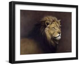 Lion Male-Harro Maass-Framed Giclee Print