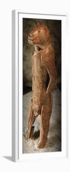 Lion Man of the Hohlenstein Stadel-Prehistoric Art-Framed Premium Giclee Print