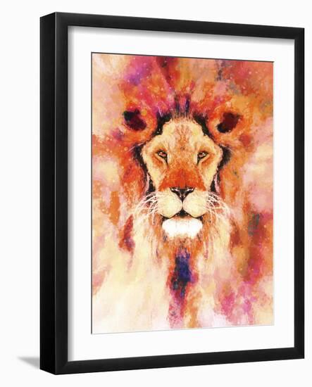 Lion Mix 1-XL-Fernando Palma-Framed Giclee Print